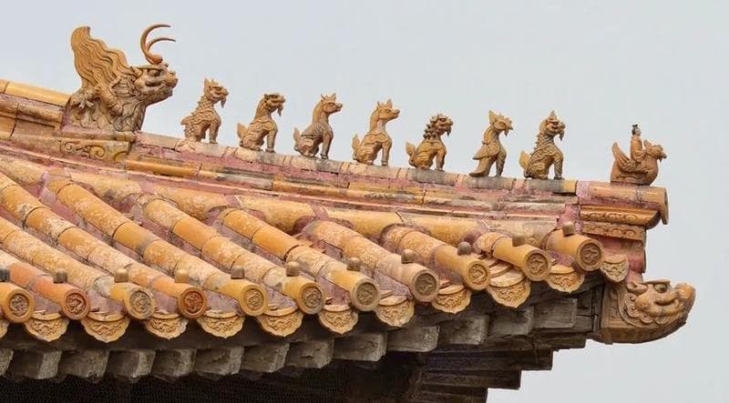 中国古建：屋脊上的“神兽”们