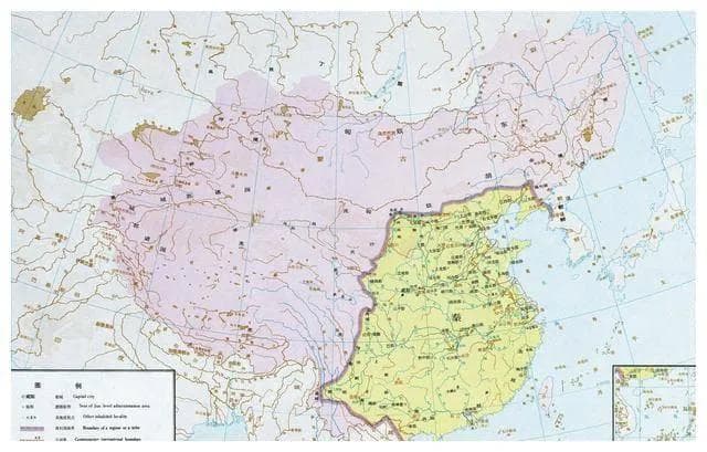 秦始皇统一六国，秦朝版图的惊人变迁