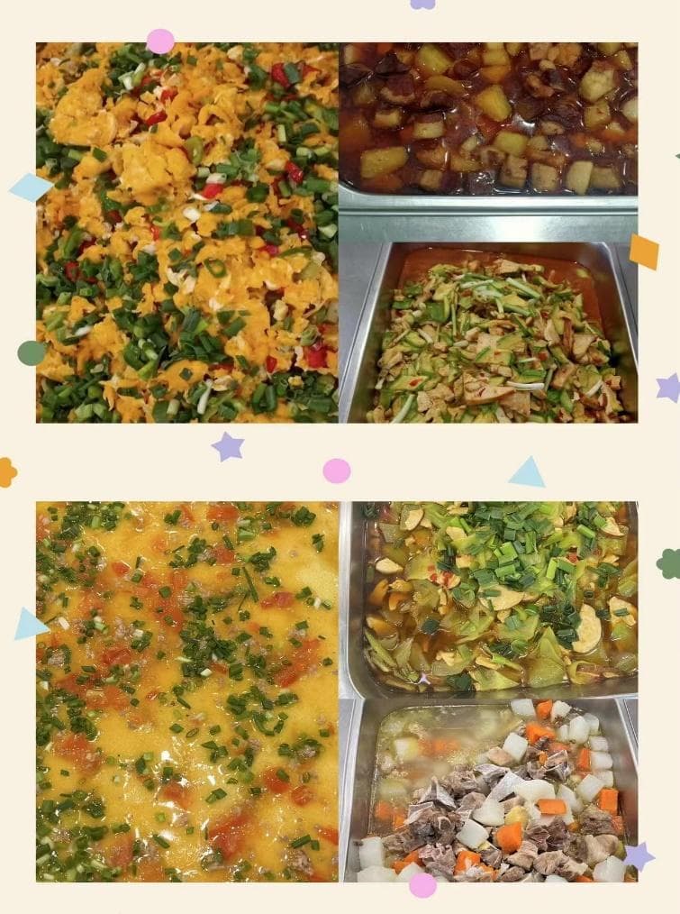 饭点到！娃在学校吃什么？
