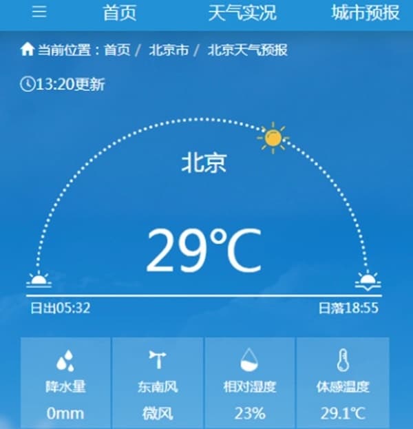 暖如初夏！北京今日午后气温冲至29℃ 创今年以来气温新高