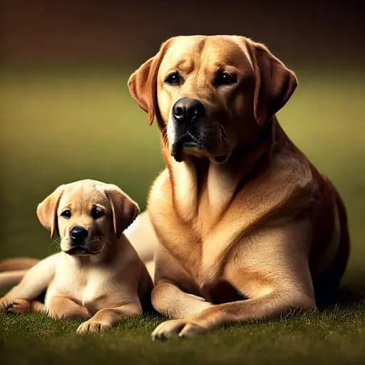 拉布拉多犬的标准体型尺寸参考