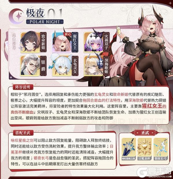 《命运圣契》阵容推荐！  命运圣契四大阵营阵容搭配攻略！
