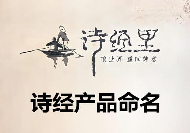 诗经产品命名：文化传承与创新在产品名称中的应用