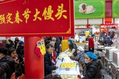 各地政企携手保障春节期间粮食供应