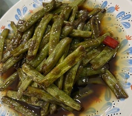 干煸四季豆-不用开油锅