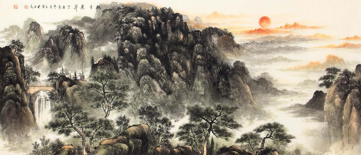 办公室挂什么画好？这几幅画很有品位，寓意好的风水画推荐