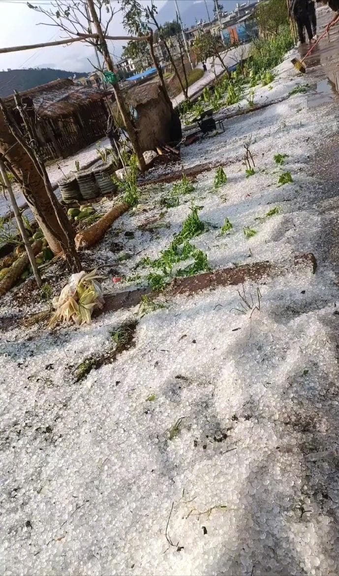 密集雷暴冰雹突袭云南，或为大范围剧烈回暖征兆，分析：春雷将扩大