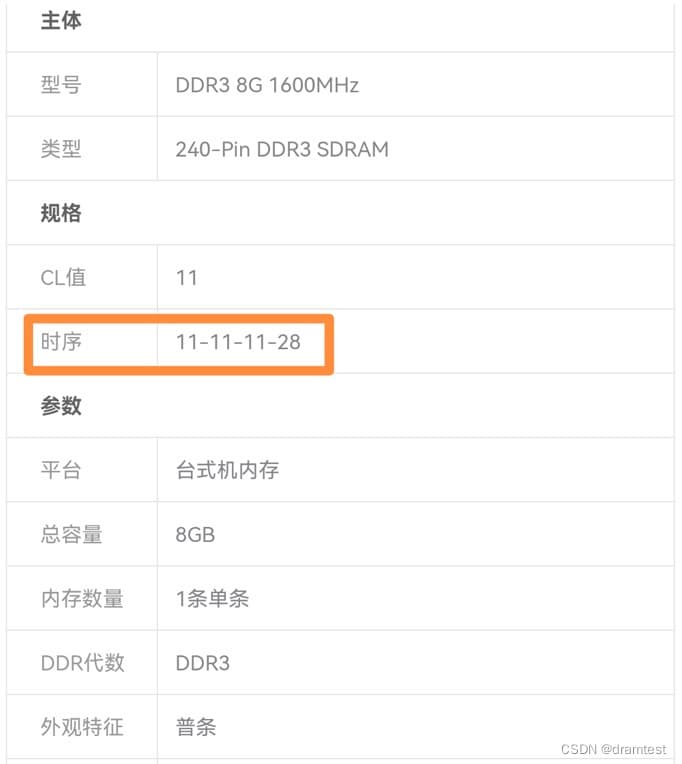 什么是内存时序？
