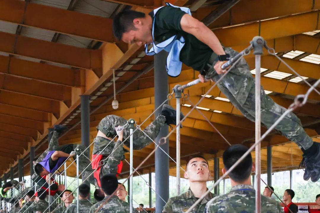 燃“爆”赛场！这场军事体技能比武竞赛淬炼精兵