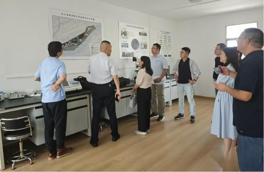 多方合力共筑江苏长江（湿地）生态质量综合监测站建设