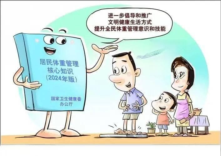 健康体重 一起行动——2024年居民体重管理核心知识