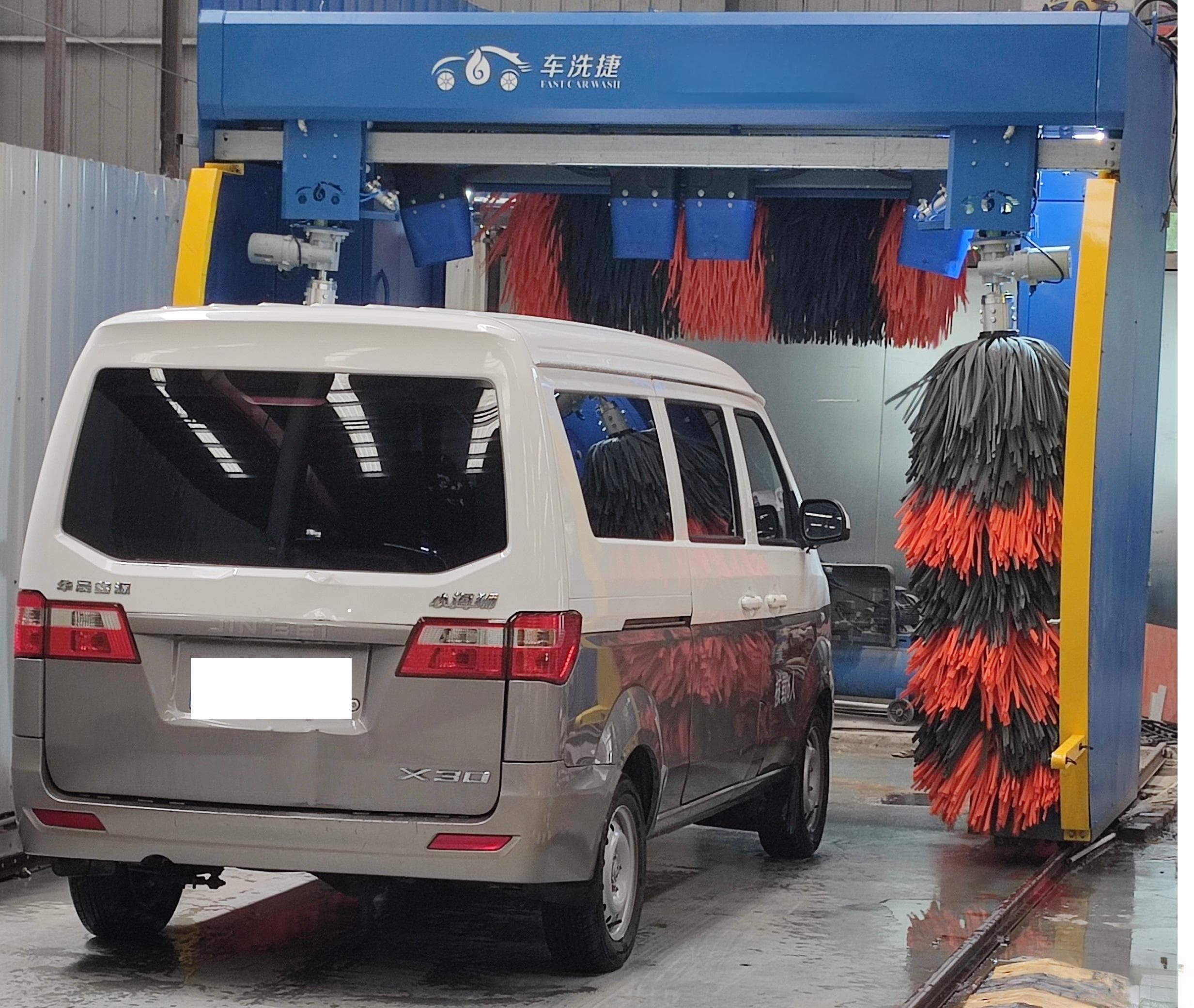 全自动洗车机如何洗车？自动洗车机操作规程注意事项