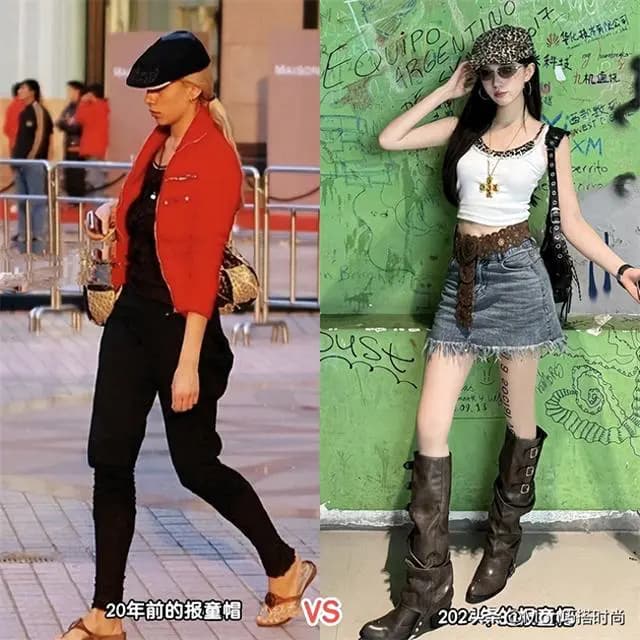 上海街头流行报童帽：百搭又显脸小，四种搭配方式让你变身时尚达人
