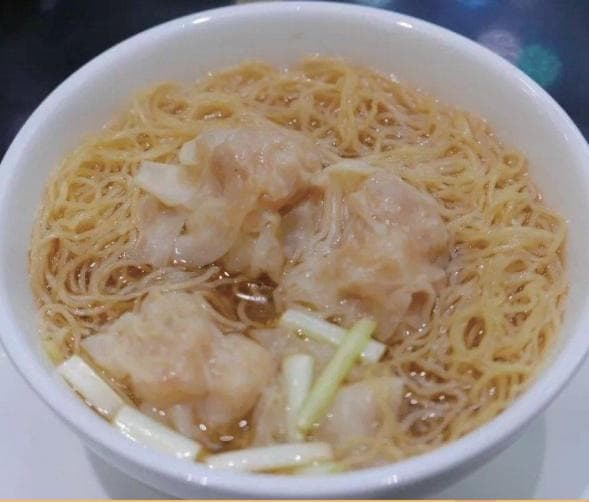 广州传统美食：广式云吞面