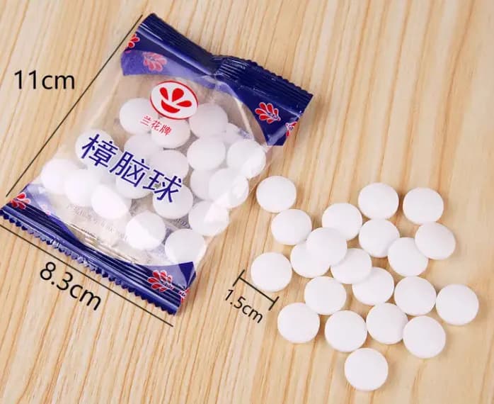 樟脑丸防蟑螂改善家庭卫生与健康，预防疾病的传播