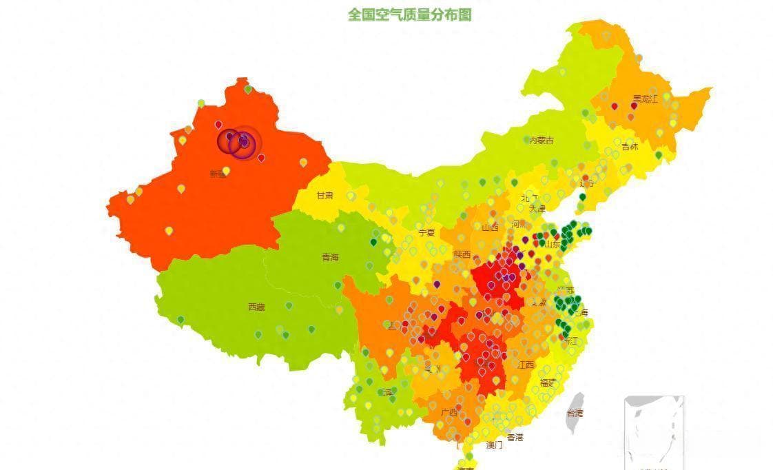 2024年全国各地空气质量排名出炉！深圳第10，上海第41，北京第68