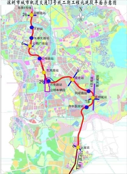 深圳地铁13号线一期南段开通，市民吐槽 “嫌贫爱富”