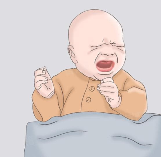 小孩哭闹不停怎么办