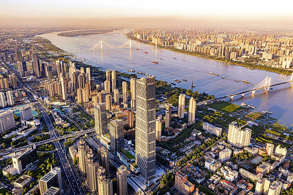 武汉有3个带“江”字与3个带“汉”字行政区名，名称是这样来的