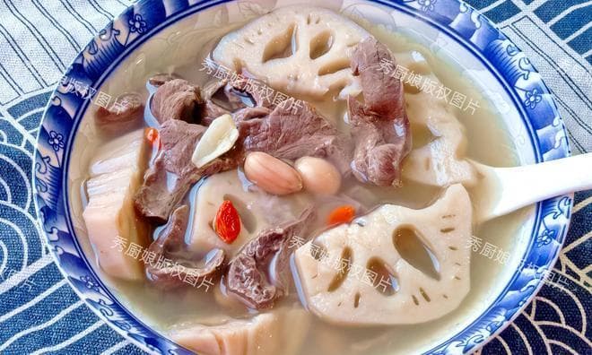 冬季养生汤：莲藕猪心汤的功效与制作方法