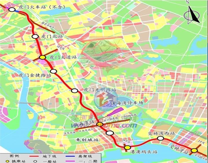 虎门这座地铁站招标！2、3号线换乘站，远期与深圳20号线连接
