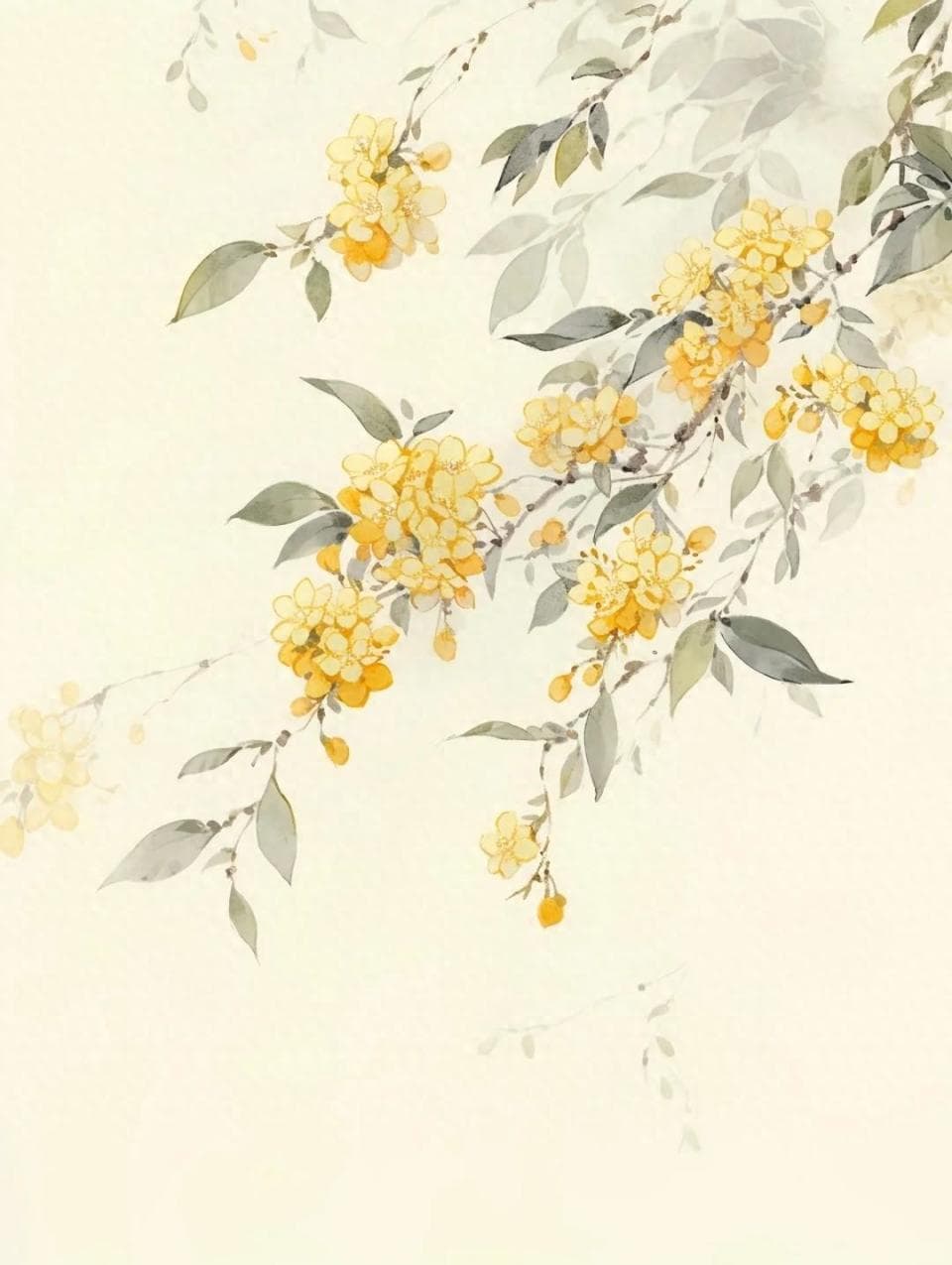 蝉发一声时，槐花带两枝。32句槐花诗词，你认为哪句最有意境