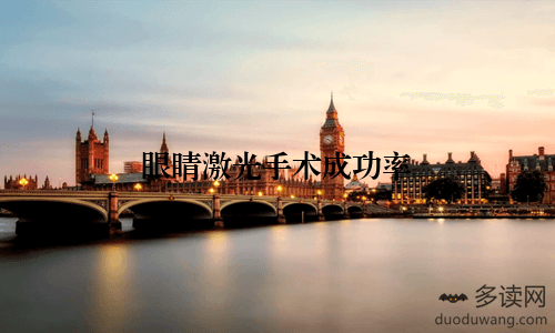 眼睛激光手术成功率