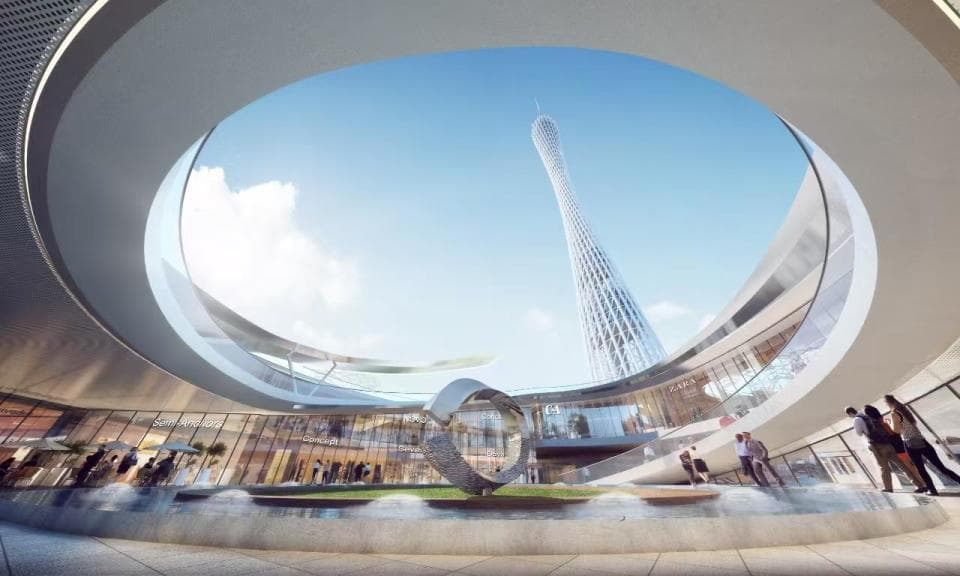 57.5万m²！广州商业扩容超疫情前，仍有多项目加紧建设
