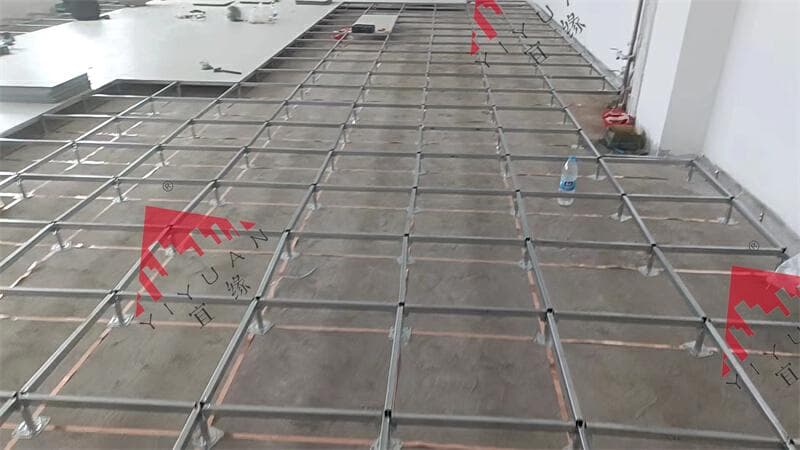 详解防静电架空地板施工流程