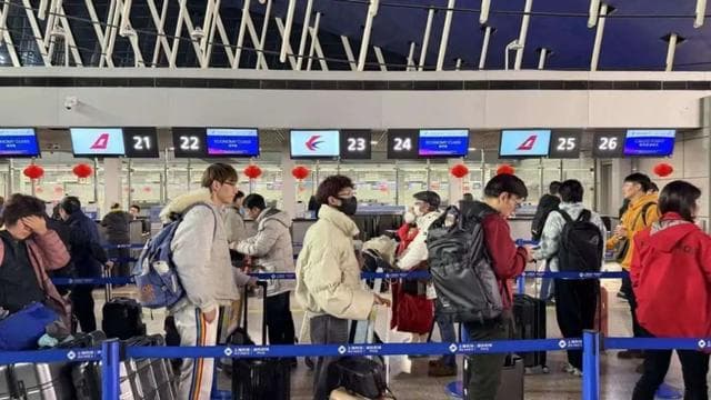 10架C919执飞1299个航班，今年春运东航在浦东机场日均中转旅客创新高