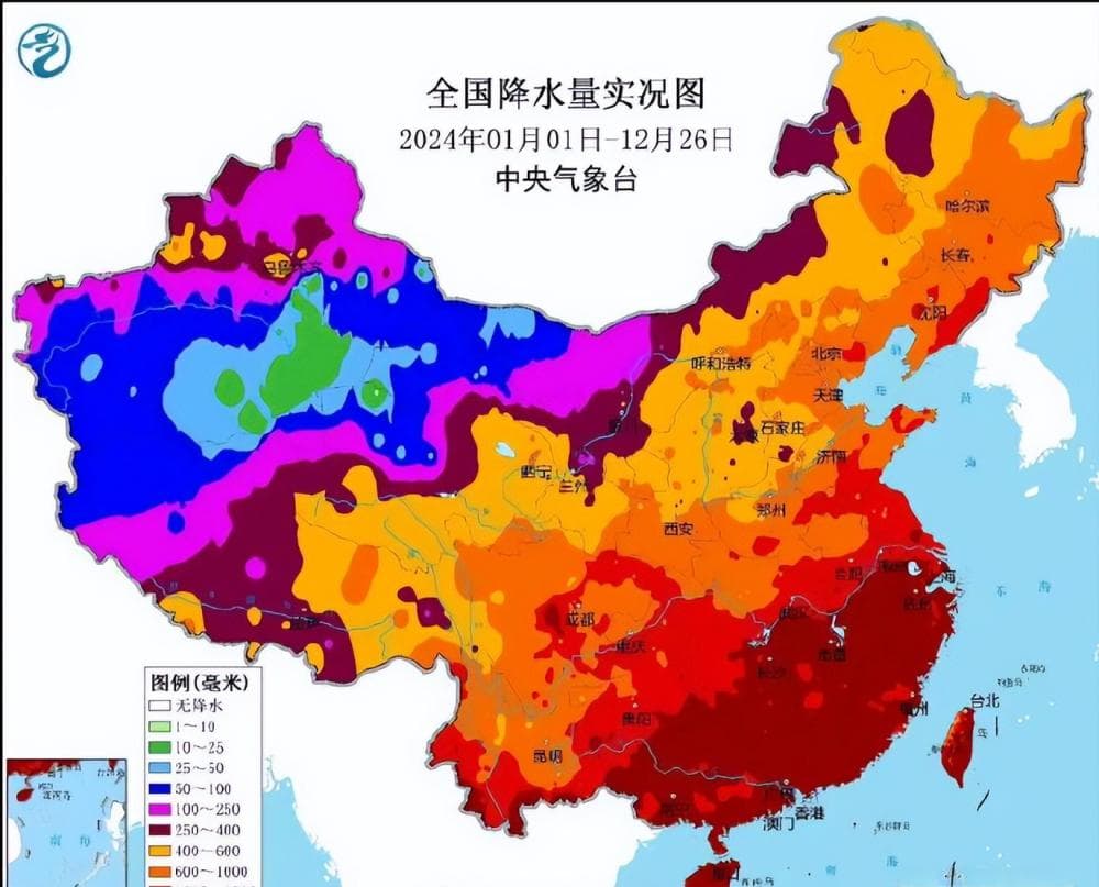 大范围降水偏多已确定，但冬季严重偏少！专家分析：不均匀或变暖相关
