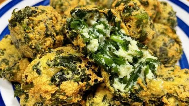 芹菜叶豆腐丸子：一道美味又营养的家常菜