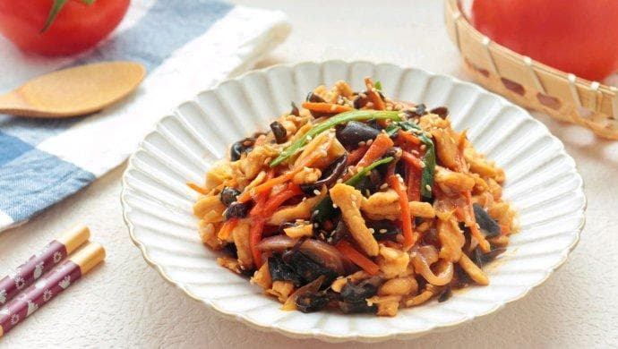 低卡鱼香肉丝：传统川菜的健康改良
