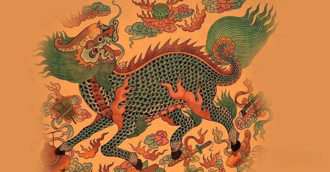 中国传统文化里的麒麟：为何总是“一公一母”成对出现？