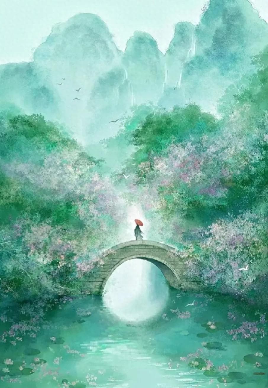 闻欢远行去，相送方山亭。5首别离诗词：泪洒天崖，落笔成诗