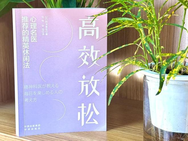 每周一书：桦泽紫苑《高效放松》