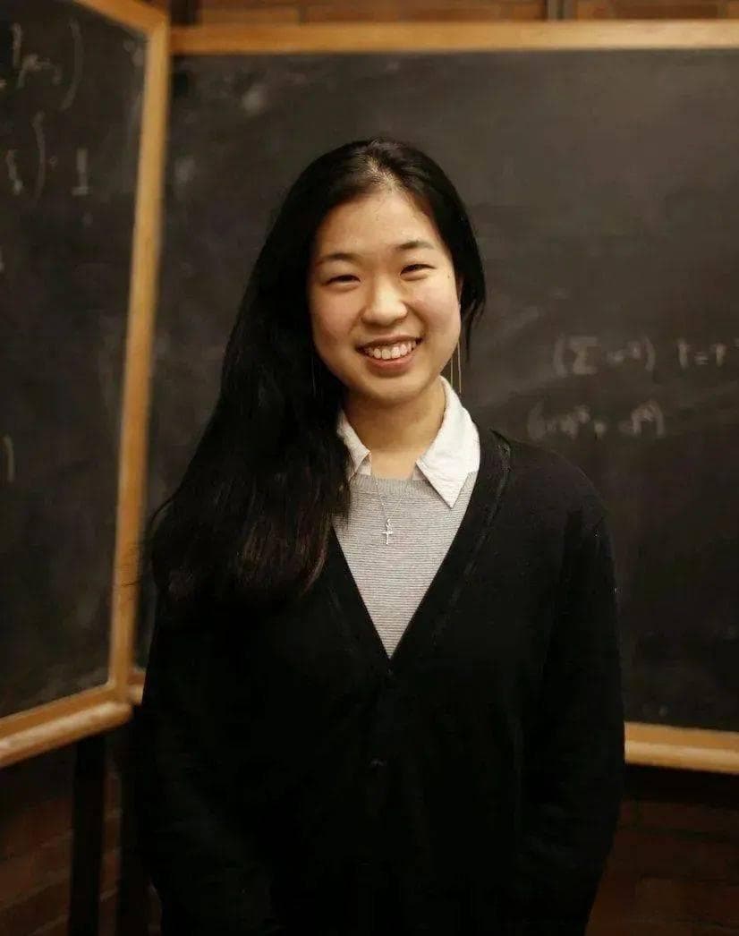 90后华人女数学家今获美国数学大奖