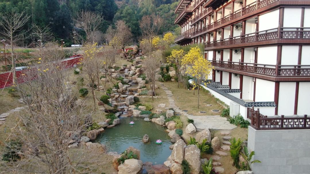 广州增城百花古寺园林：传承岭南园林文化 绿美广东的生态典范