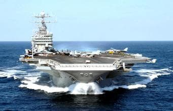 世界最大的核动力航空母舰“尼米兹”号 美国海军战斗群的核心力量