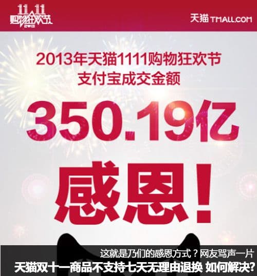 天猫双十一商品不支持七天无理由退换？律师：属霸王条款