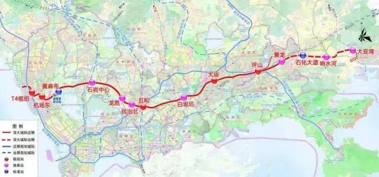 深圳三大规划项目公示：深大城际动车基地选址调整至坪山，石岩站将建上盖商业