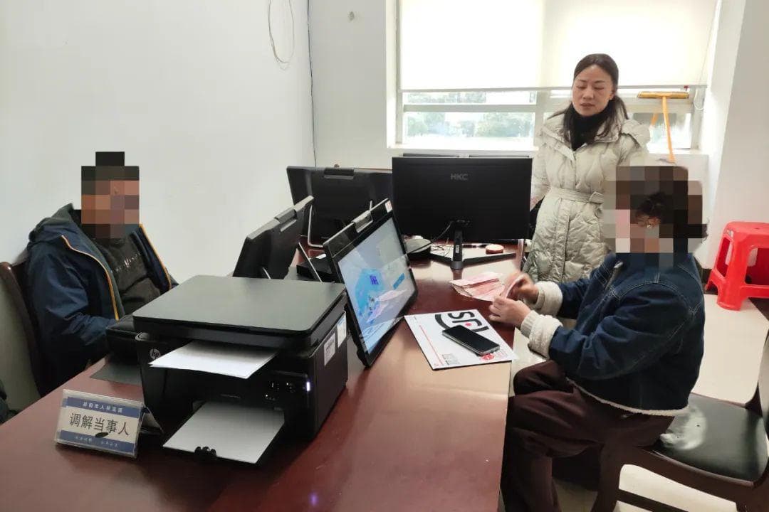 祁阳市法院观音滩法庭成功调解一起亲兄弟间民间借贷案件