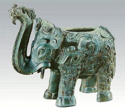 中国古代诗画中的代步工具之香象 香象渡河，截断众流