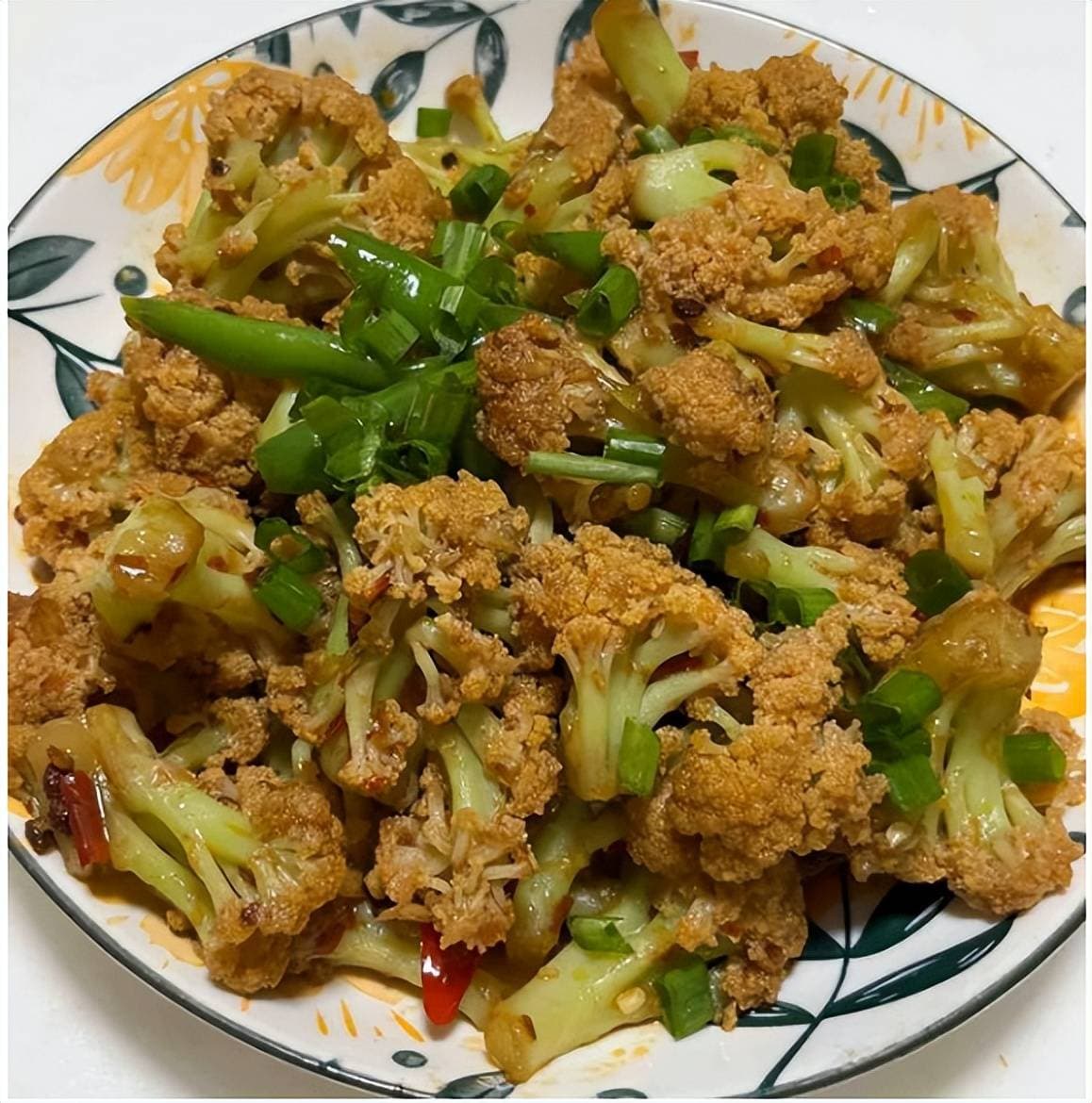 广东干锅花菜，香辣脆爽的双重口感