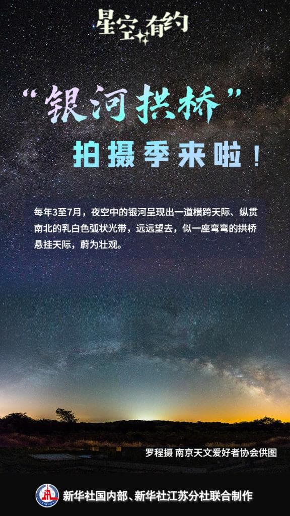 3月迎来“银河拱桥”拍摄季，如何拍摄出银河的壮美之姿？