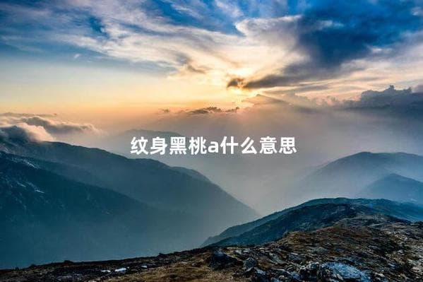 百豪之印黑桃A纹身的深层含义
