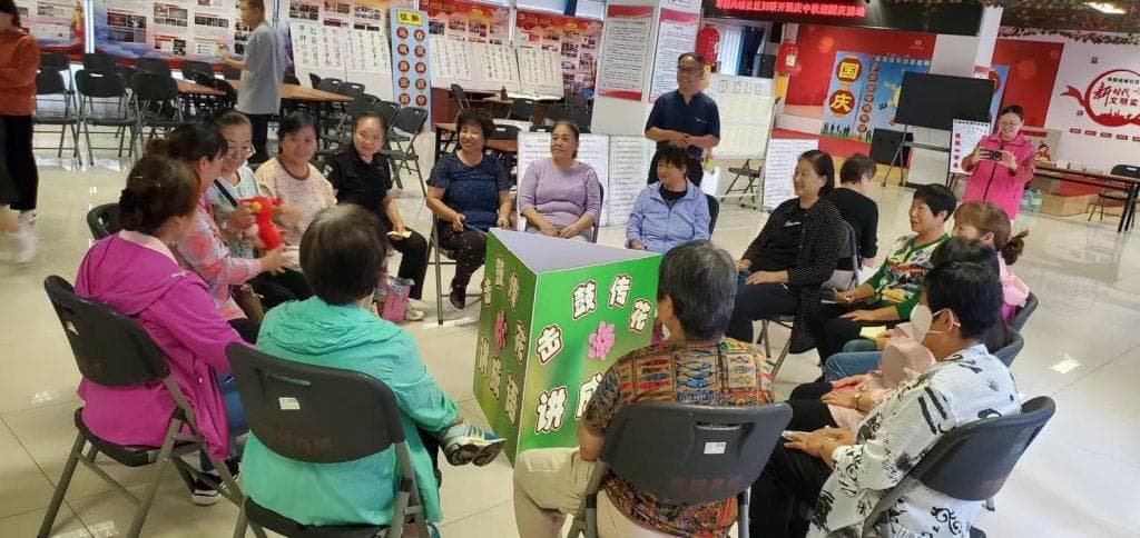 大兴枣园尚城社区举办“庆双节”活动，传统文化与社区特色完美融合