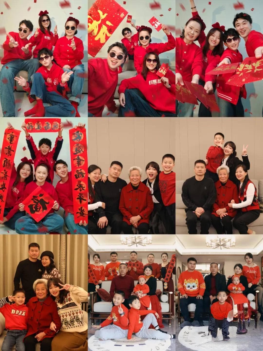 春节全家福拍照指南：温馨又喜庆，团团圆圆过大年！