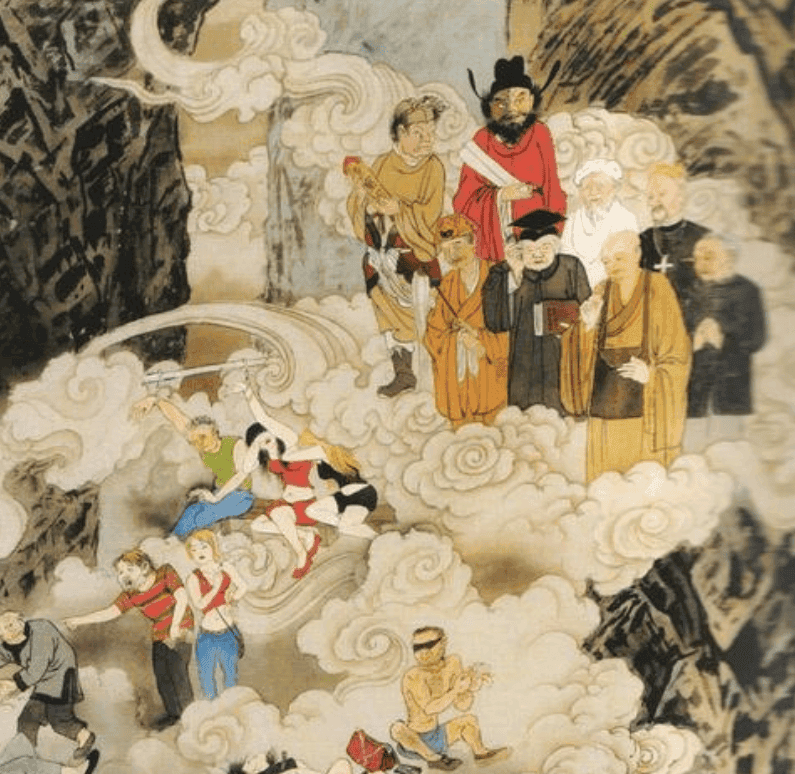 “举头三尺有神明”，为何是三尺？下半句堪称经典，点破做人底线