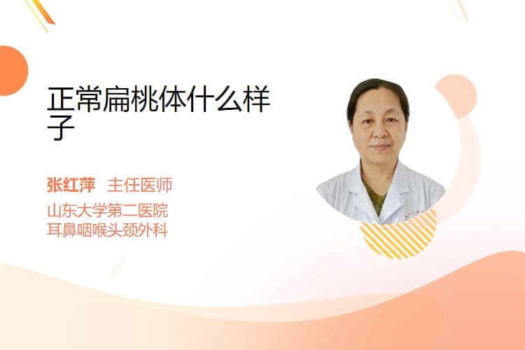 正常扁桃体什么样子